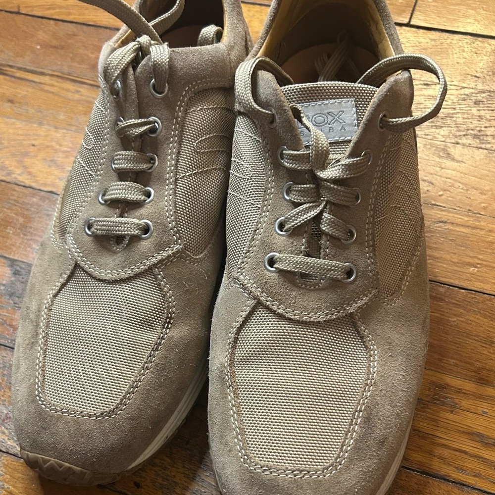 Geox Men's Tan Sneakers